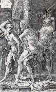 Albrecht Durer The Flagellation of Christ oil painting artist